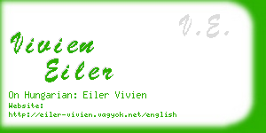 vivien eiler business card